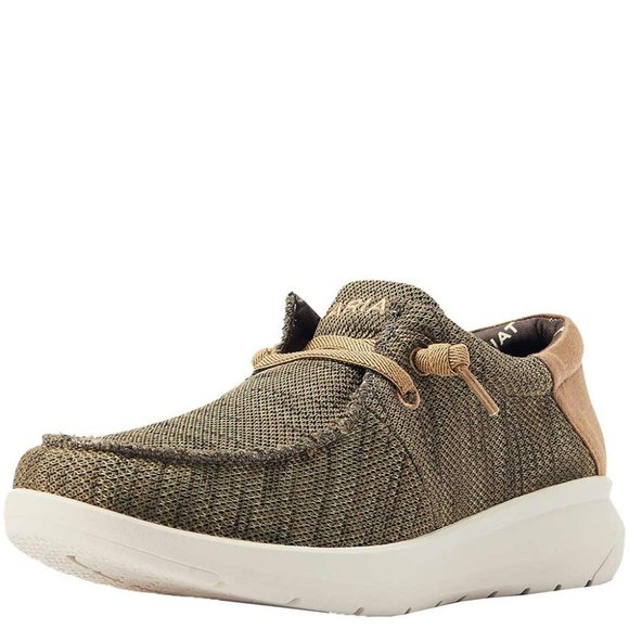 Ariat Other - EUC[11D] Ariat Men Olive Green Hilo Stretch Lace Slip On